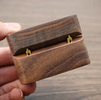 Portable Wooden Ring Storage Box