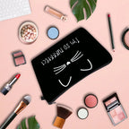 Adorable Water-Resistant Cosmetic Bag for Women