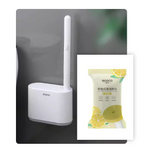 Disposable Toilet Brush with Cleaning Liquid (One Set)