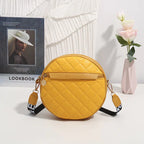 Women's Simple Solid Color Crossbody Shoulder Bag