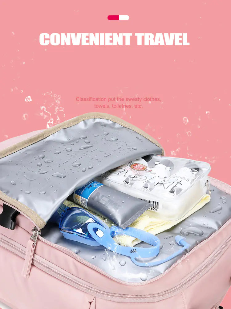 Lightweight Travel Backpack for Women - Spacious Design