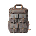 Men's Crazy Horse Leather Multifunctional Travel Bag
