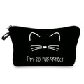 Adorable Water-Resistant Cosmetic Bag for Women