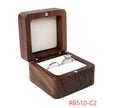 Portable Wooden Ring Storage Box
