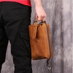 Retro Leather Wash Multifunctional Fashion Storage Bag